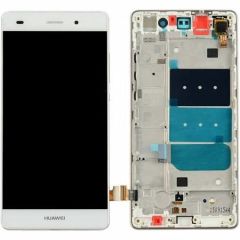 Huawei P8 Lcd Ekran Çıtalı Beyaz