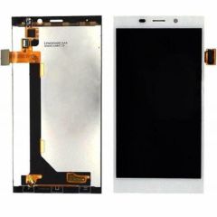 General Mobile Elite E7 Lcd Ekran Çıtasız Beyaz