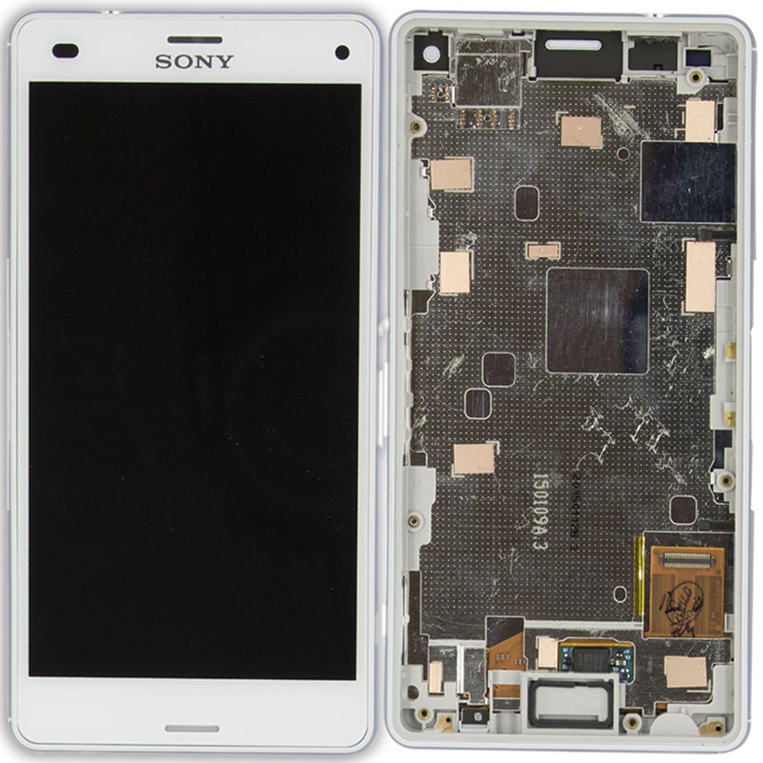 Sony Xperia Z1 Mini Lcd Ekran Çıtalı Beyaz