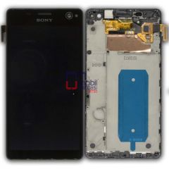 Sony Xperia C4 Lcd Ekran Çıtalı Siyah