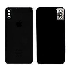 Apple İphone Xs Arka Kapak Kamera Camlı Siyah