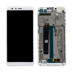 Asus Zenfone Max Plus M1 Zb570tl Lcd Ekran Çıtalı Beyaz