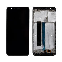Asus Zenfone Max Plus M1 Zb570tl Lcd Ekran Çıtalı Siyah