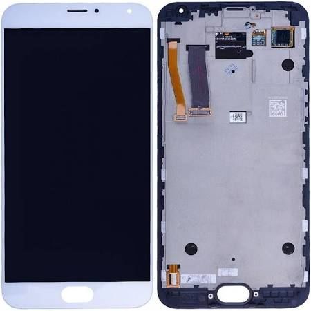 Meizu Mx5 Lcd Ekran Çıtasız Beyaz