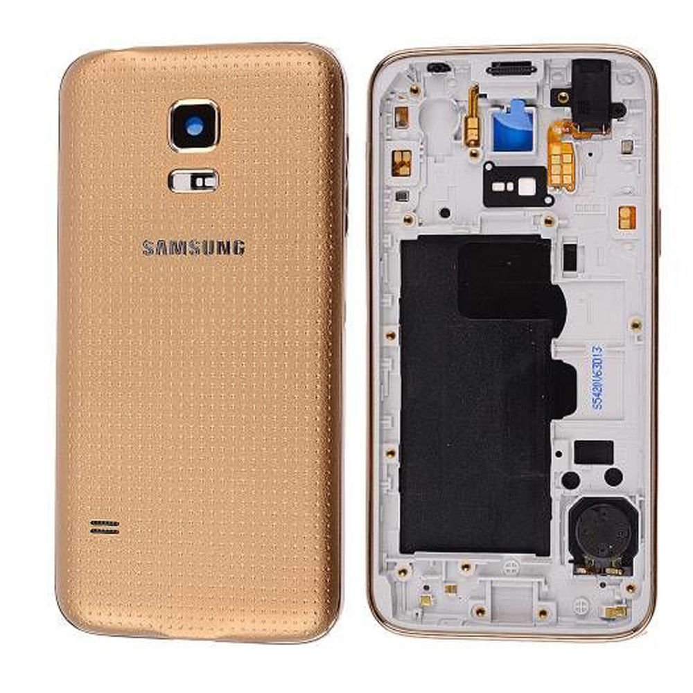 Samsung G800 S5 Mini Kasa 2 Sim Gold Altın