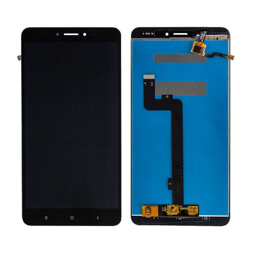 Xiaomi Mi Max 2 Lcd Ekran Çıtasız Siyah