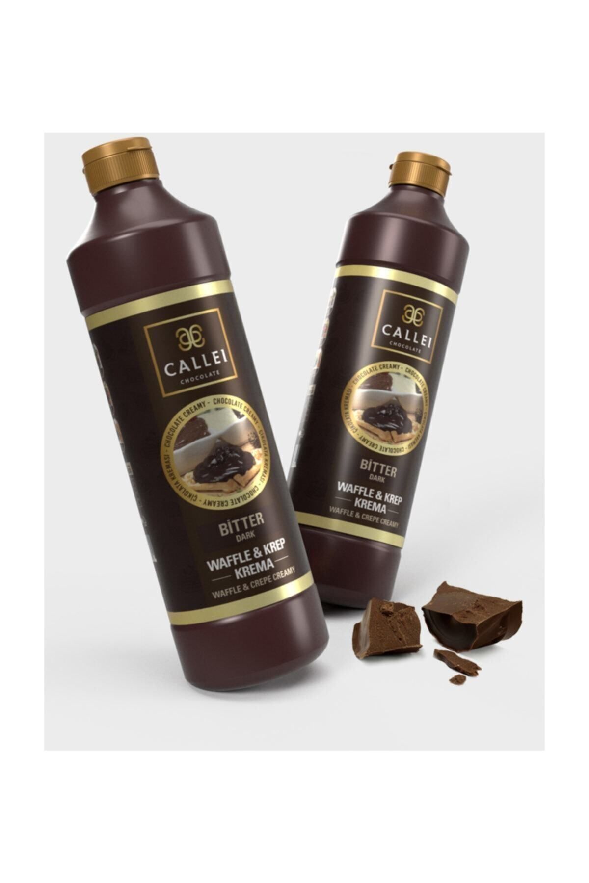 Bitter Şişe Waffle Çikolatası 1000gr