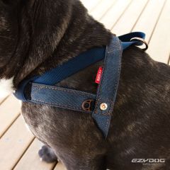 Ezydog 04959 Quick Fit Harness Denim M Köpek Göğüs Tasması