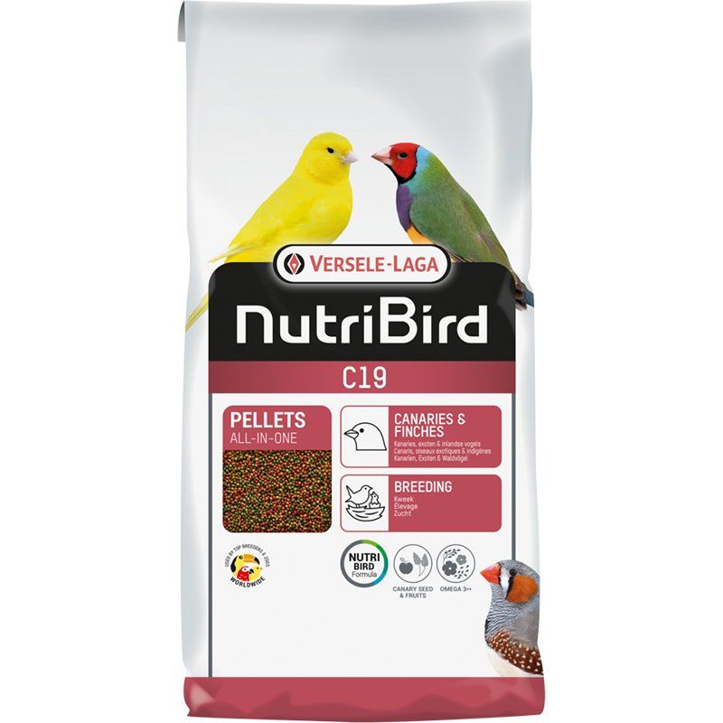 Versele Laga Nutribird C19 Kanarya ve Finch Pelet 10 Kg