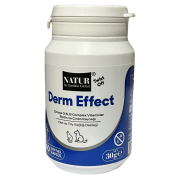 Natur Derm Effect Kedi Köpek Deri ve Tüy Sağlığı Destek 60 Soft Jel Kapsul 30 gr