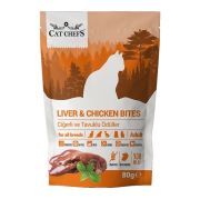 Cat Chefs Liver Chicken 80 gr Ciğerli ve Tavuk Etli Kedi Ödülü