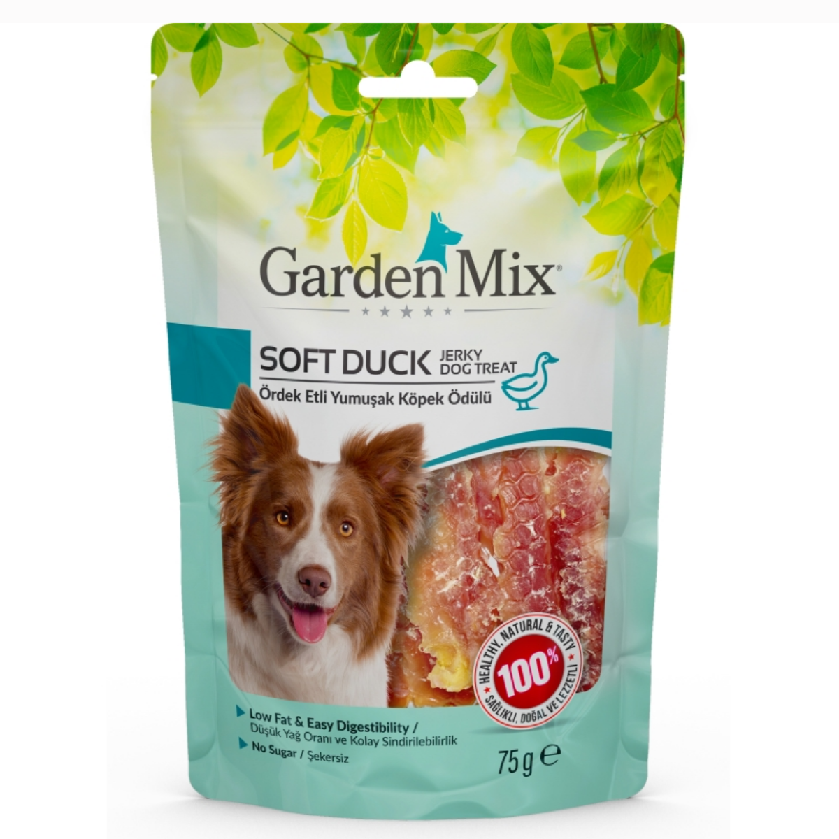 Garden Mix Ördek Etli Yumuşak Köpek Ödülü 75 Gr