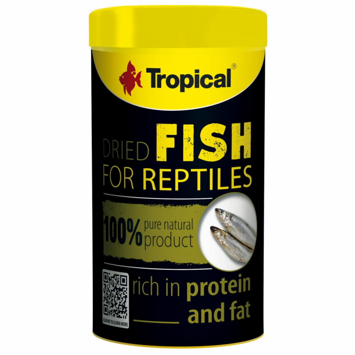 Tropical Dried Fish For Reptiles 250 ml 35 gr Kurutulmuş Balık