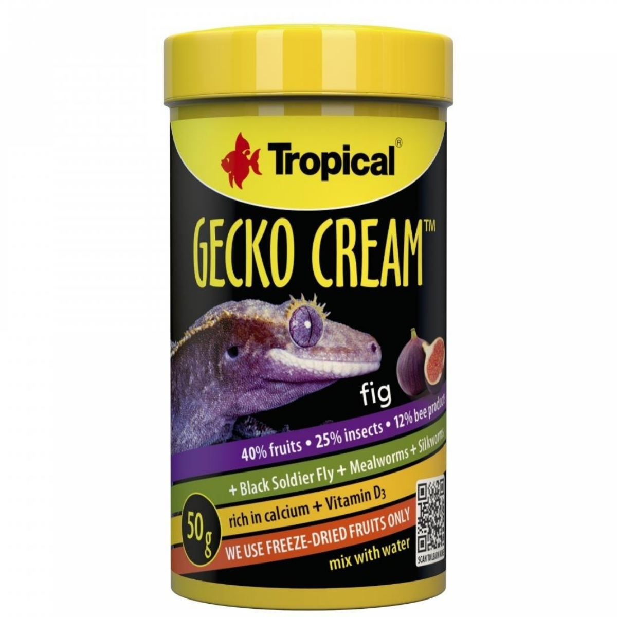 Tropical Gecko Cream Fig 100 ml 50 gr