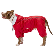 PawStar Muson Büyük Irk Kırmızı Köpek Yağmurluk 5XL