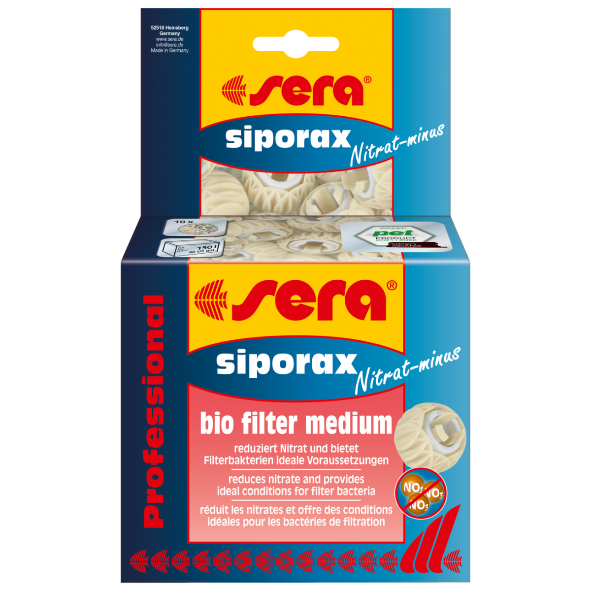 Sera Siporax Nitrat-minus Professional 500 ml