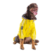 PawStar Bej Sarı Gri Orta ve Büyük Irk Köpek Tulum Yağmurluk 4XL