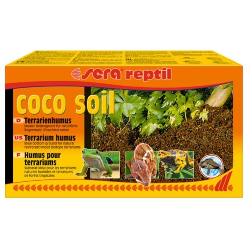 Sera Reptil Coco Soil Sürüngen Taban Malzemesi