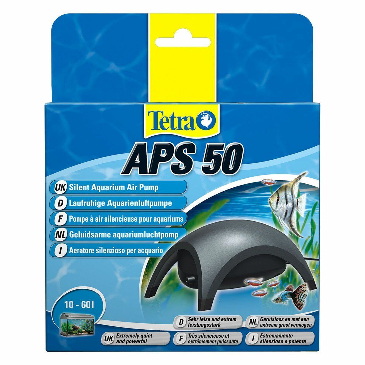 Tetra APS 50 Tek Çıkışlı Akvaryum Hava Motoru 50 L/Saat