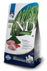 N&D Spirulina Kuzu Etli 7 Kg Köpek Maması Medium Maxi