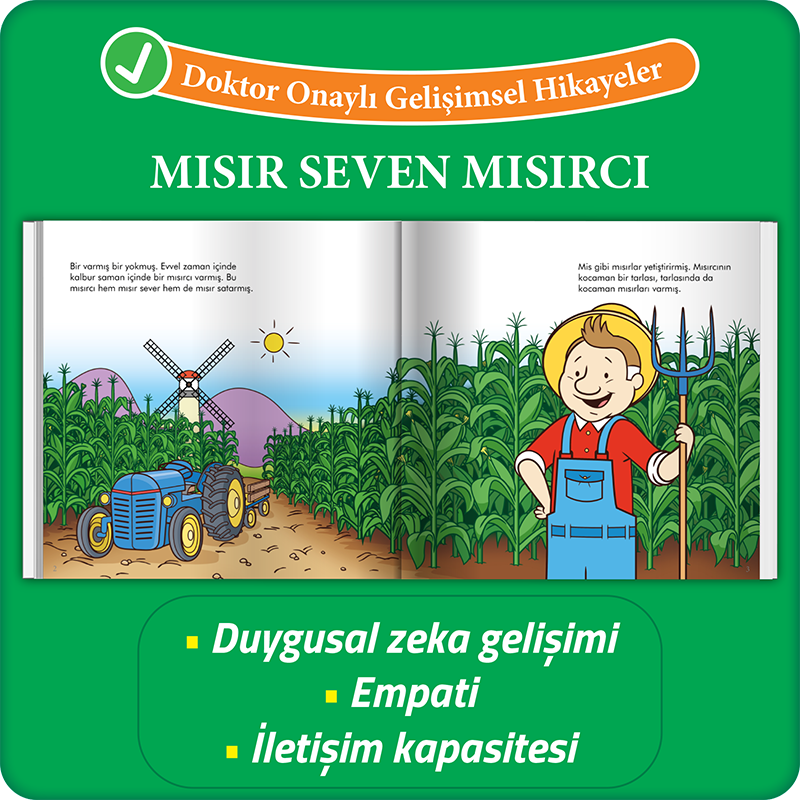 MISIR SEVEN MISIRCI - DOKTOR ONAYLI GELİŞİMSEL HİKAYELER SERİSİ 3