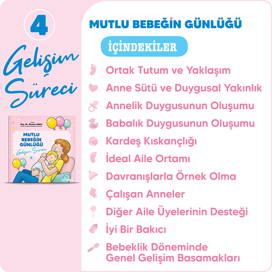 MUTLU BEBEĞİN GÜNLÜĞÜ-4 Gelişim Süreci