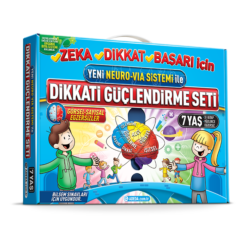 Dikkati Güçlendirme Seti 7 Yaş