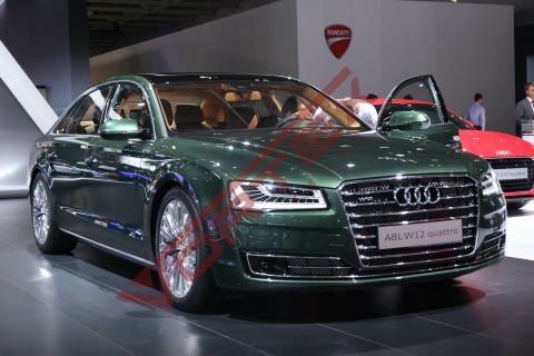 Audi A8 D4 2010-2013 için Facelift D4PA 2014- W12 Dönüşüm Seti