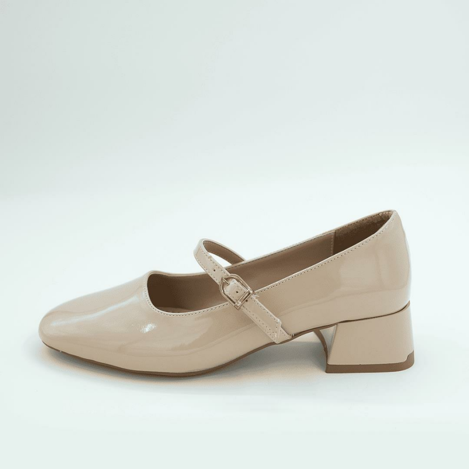 519053 Kadın Topuklu Ayakkabı (4cm) Bej - 40