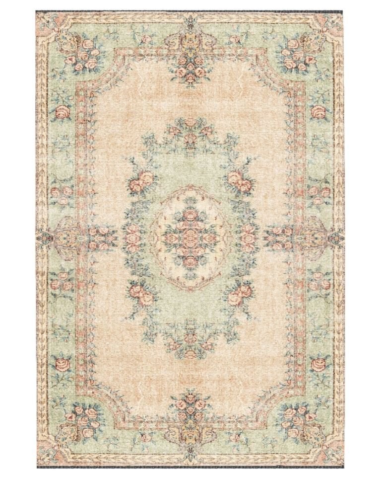 HEDERA  19007 120x200 - Kendinden Saçaklı Kilim Halı