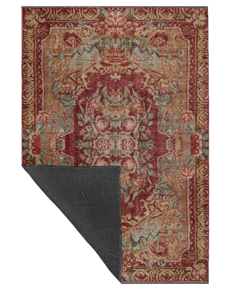 DİEM  63016 98X298 - Kendinden Saçaklı Kilim Halı