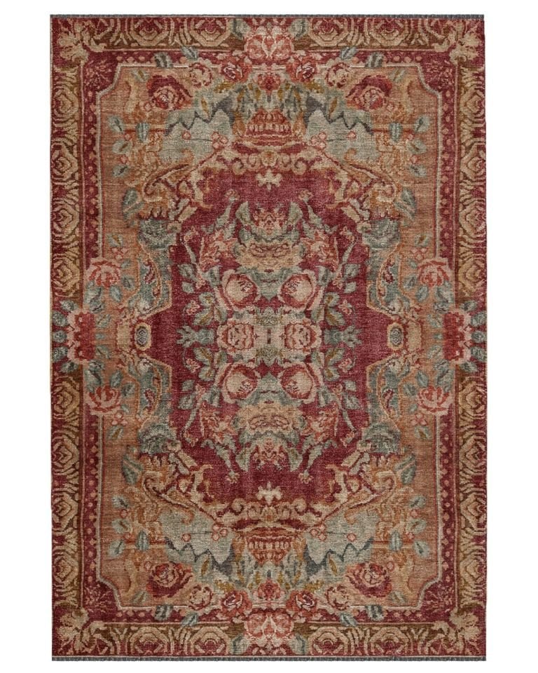 DİEM  63016 98X298 - Kendinden Saçaklı Kilim Halı