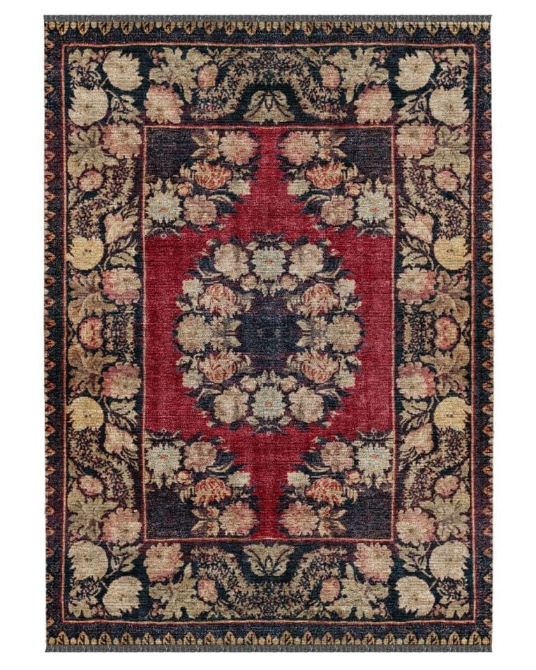 PATRİAM  #38030 - Kendinden Saçaklı Kilim Halı