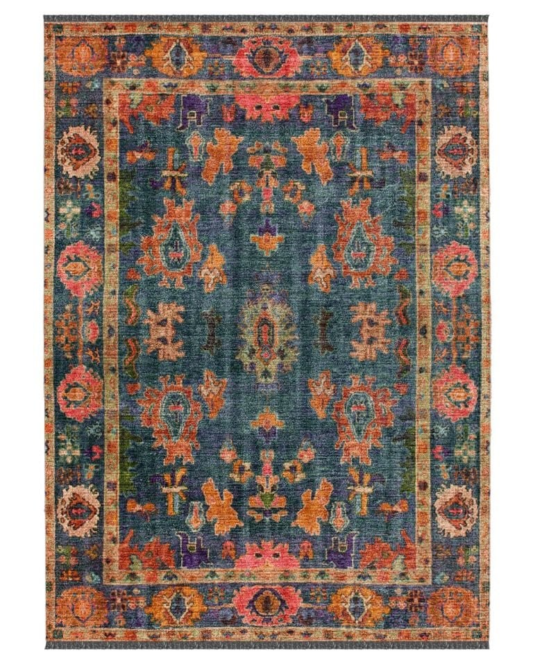 PATRİAM  #38043 - Kendinden Saçaklı Kilim Halı