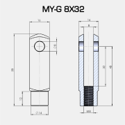 MY-G 8X32 ÇATAL MUYLU