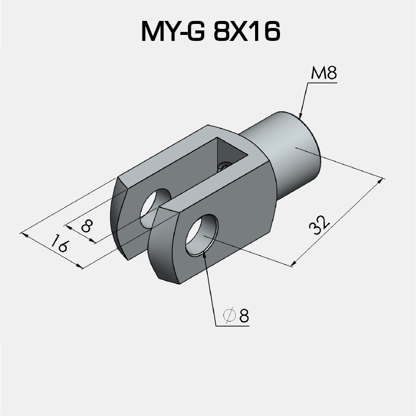 MY-G 8X16 ÇATAL MUYLU