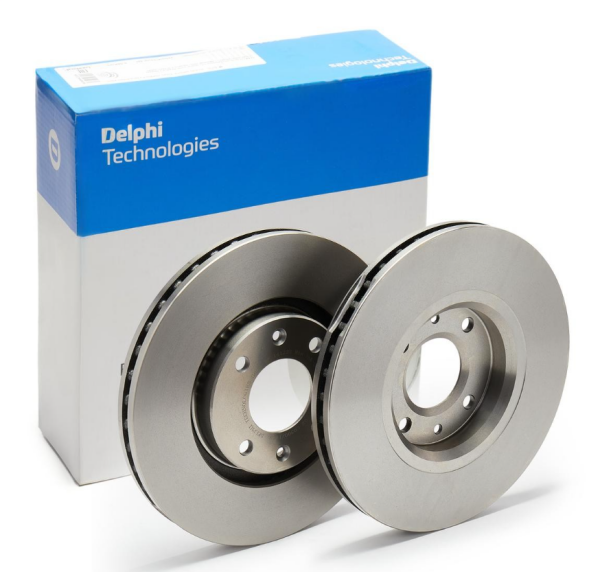 Peugeot 207 Ön Fren Diski 1.6 Benzinli 2007-2011 283mm 2 Adet DELPHİ