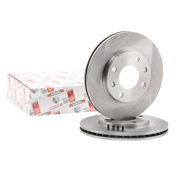 Peugeot 206 Ön Fren Diski 1.6 Benzinli 1998-2007  247mm 2 Adet FERODO