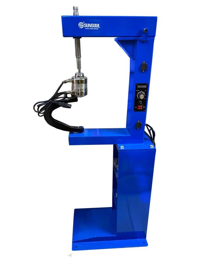 Lastik Kaynak Makinesi Pnömatik Termostatik 220V 100X80Mm Ss-TRm-06