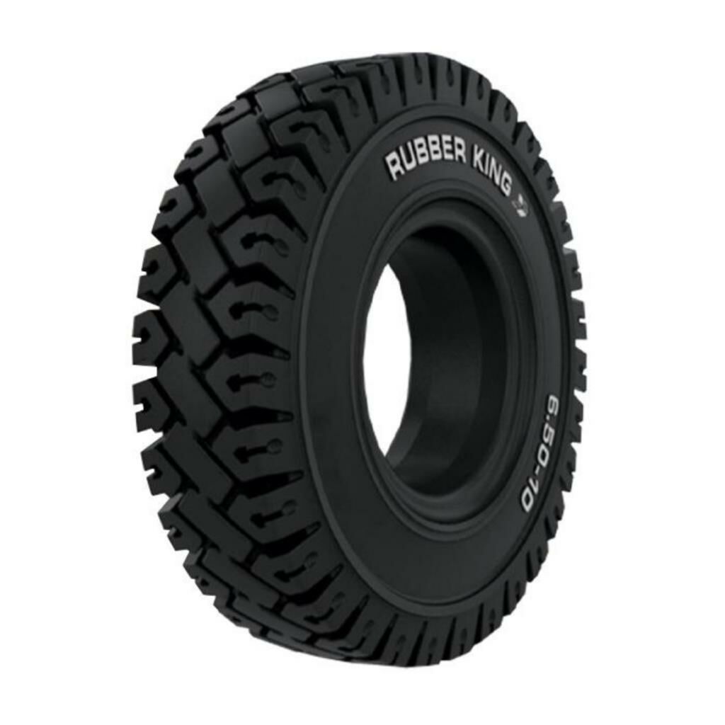16X6-8 Premium Forklift Dolgu Lastiği Sekmansız Rubber King 4.33R-8 (1668)