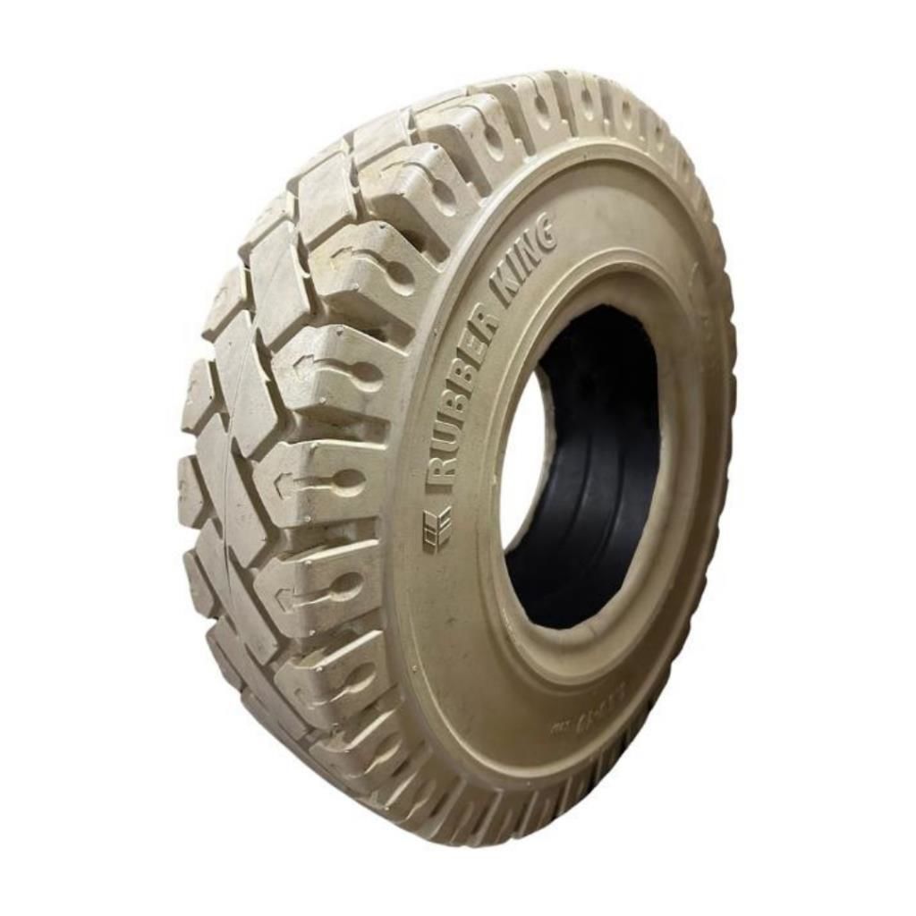 6.00-9 Premium Forklift Beyaz Dolgu Lastik Sekmansız Rubberking 4.00E-9 (6009600-9)