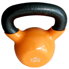 Whiteface Kettlebell(çaydanlık Tipi Dambıl)12kg (turuncu-siyah)