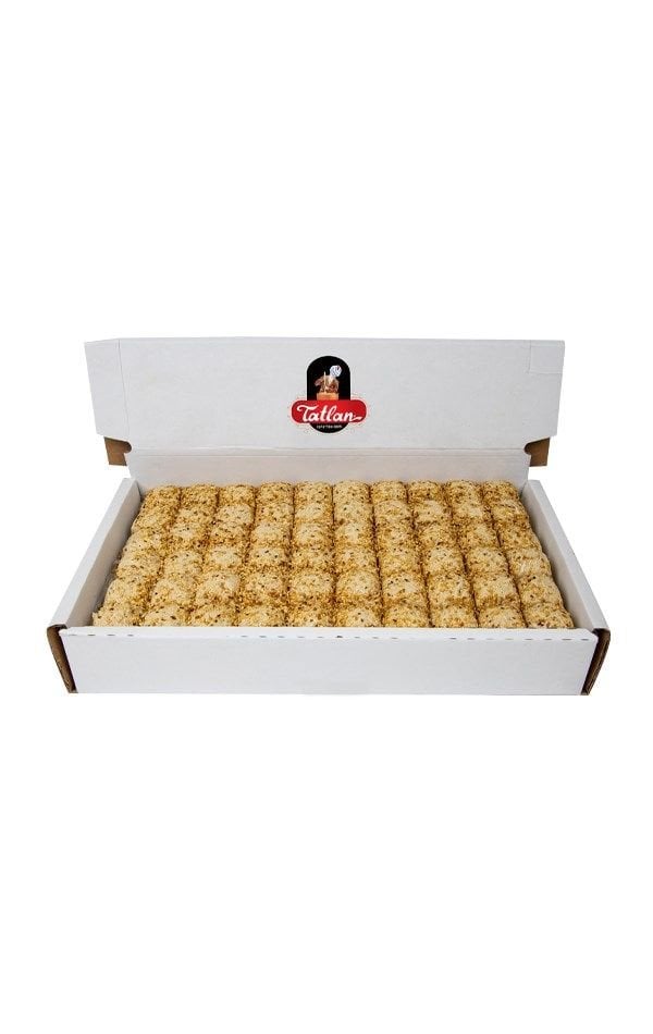 Susamlı Mini Baklava Dilimli Tahin Helva 4000gr