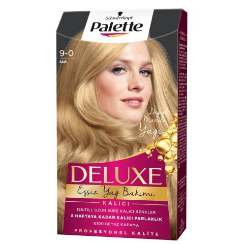 Palette Deluxe Saç Boyası 9.0 Sarı  x  3 Adet