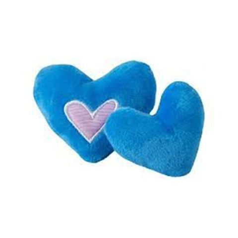 Rogz Catnip Toyz Hearts Kalp Peluş Kedi Oyuncağı Mavi 8 Cm