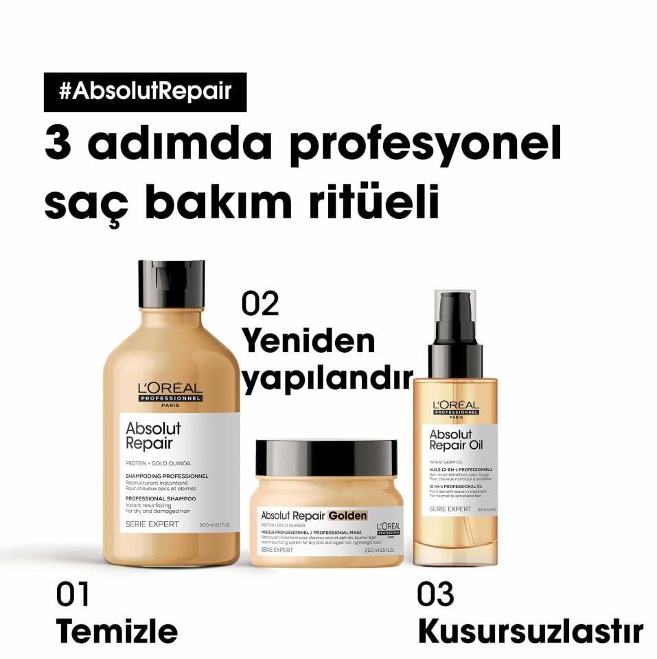 Loreal Professionnel Absolut Repair Golden Saç Maskesi 500 ml