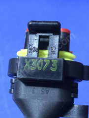 (842)3PIN yollu AMP elektrik KABLOLU konnektör 282105-1 282087-1