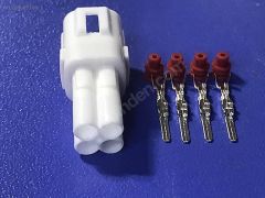 (872) 4 Pin Yollu MT090 Motosiklet Erkek Konnektörü 6180-4771