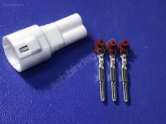 (873) 3 Pin Yollu Erkek Dişi Otomotiv Konnektörü 6187-3231