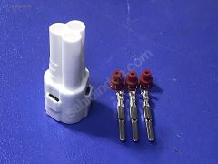 (873) 3 Pin Yollu Erkek Dişi Otomotiv Konnektörü 6187-3231